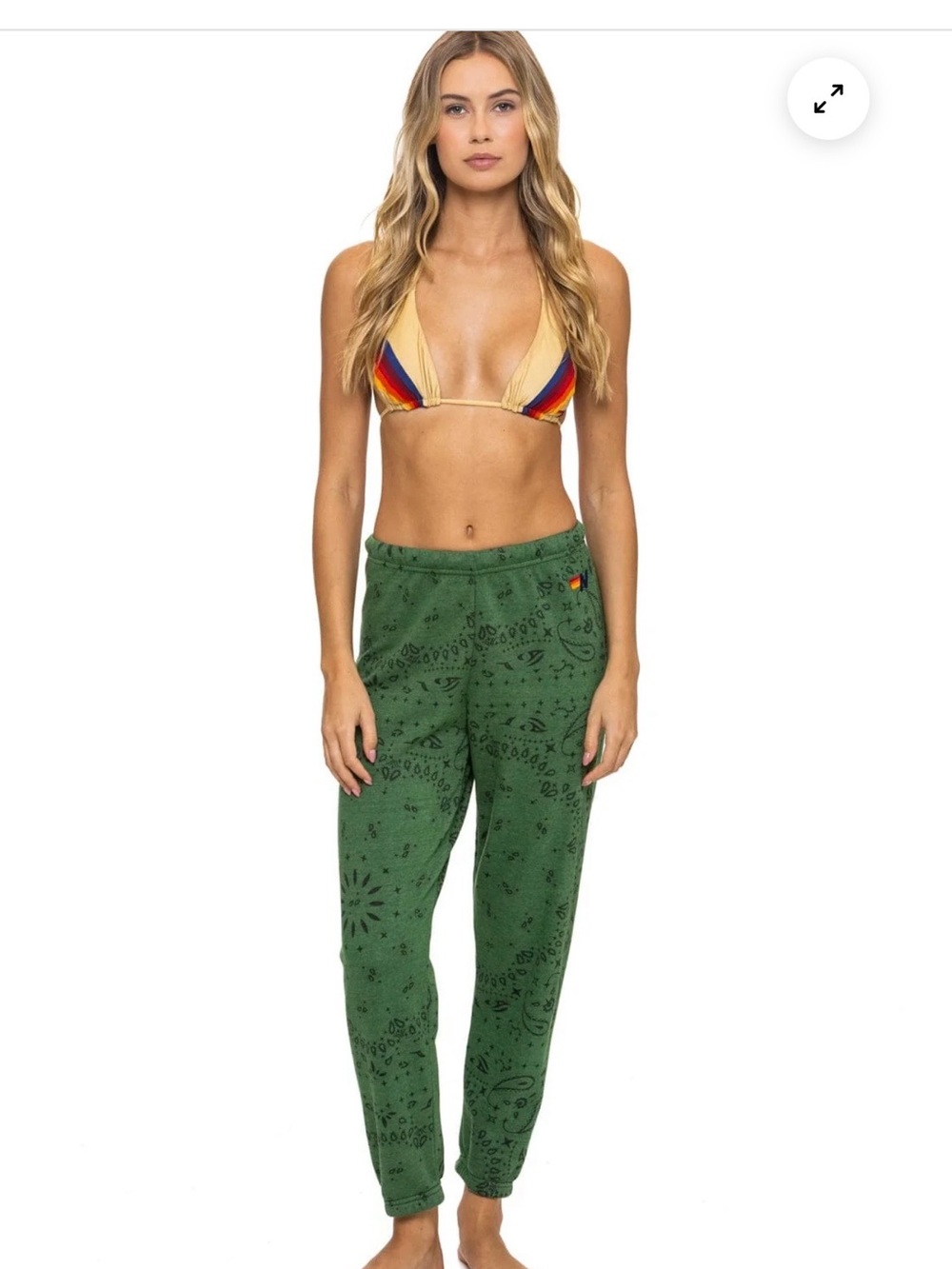 ISO AVIATOR NATION PALM SWEATPANTS